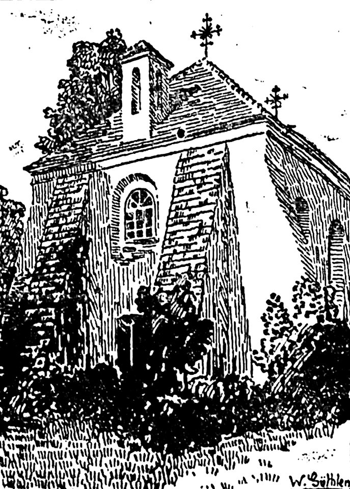 Hajciuniškaŭski zbor. Гайцюнішкаўскі збор (W. Güthlen, 1918)