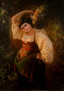 Hagen-Schwarz, Julie. Italian Woman with a Vase. Tartu Art Museum