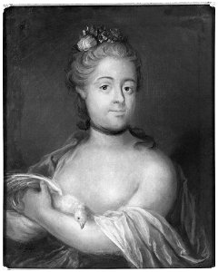 Gustaf Lundberg - Hedvig Ulrika Taube, Countess von Hessenstein - NMB 1378 - Nationalmuseum