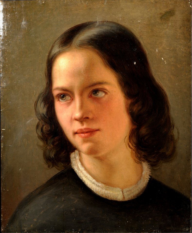 Hagen-Schwarz, Julie. Autoportree. 1849