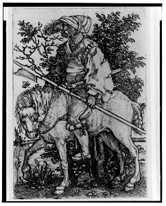 Halberdier on horseback LCCN2003675839