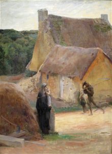 Hail, Mary by Luc-Olivier Merson, ca. 1885, High Museum of Art