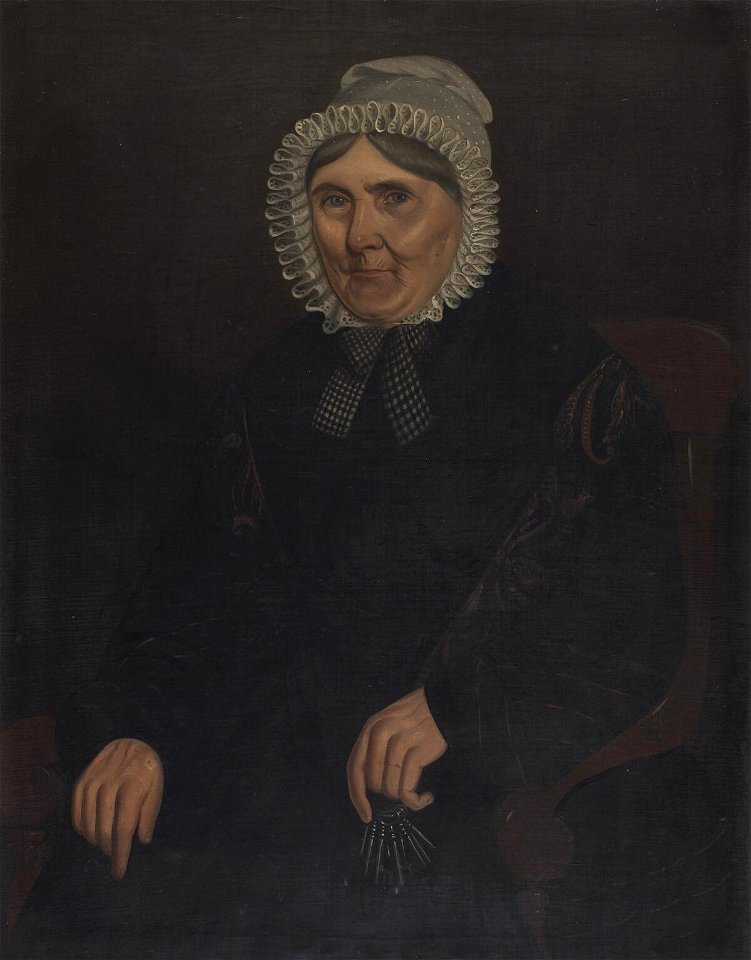 Half length portrait of woman
