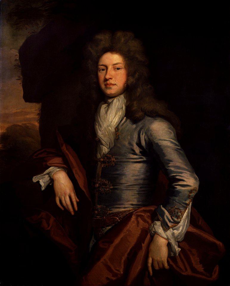 Charles Montagu, 1st Earl of Halifax by Sir Godfrey Kneller, Bt