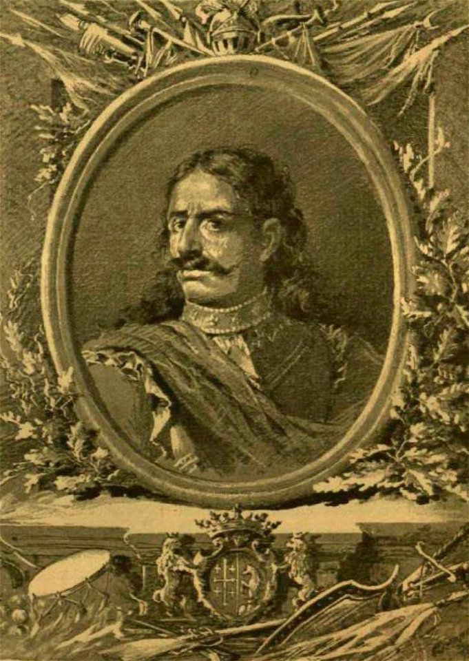 Half-profile of Miklós Bercsényi - Cserna