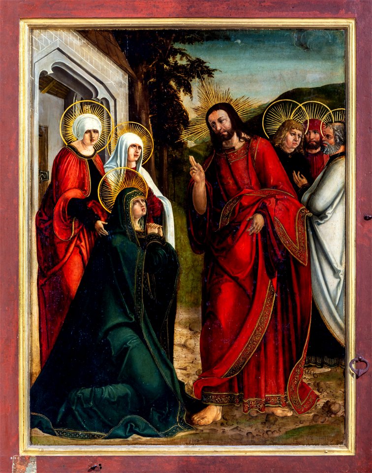 Hallstatt kath. Kirche Marienaltar Abschied 01