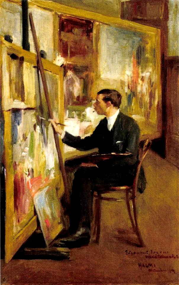 Halmi Self-portrait 1891