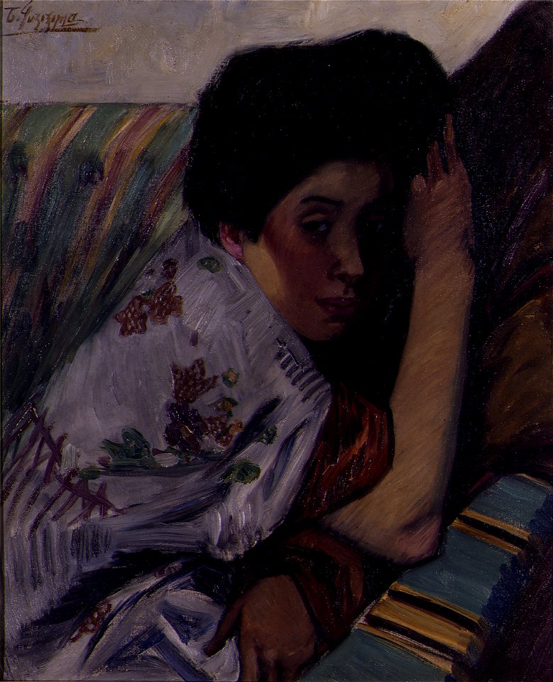 Half Dreaming by Fujishima Takeji (National Museum of Modern Art, Tokyo)