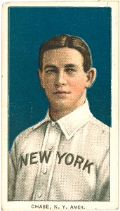 Hal Chase, New York Highlanders, baseball card portrait LCCN2008676806