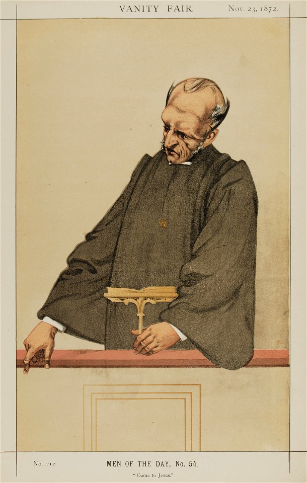 Newman Hall Vanity Fair 23 November 1872