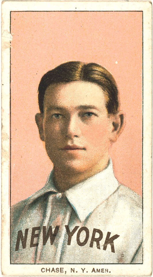 Hal Chase, New York Highlanders, baseball card portrait LCCN2008676805
