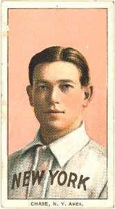 Hal Chase, New York Highlanders, baseball card portrait LCCN2008676805