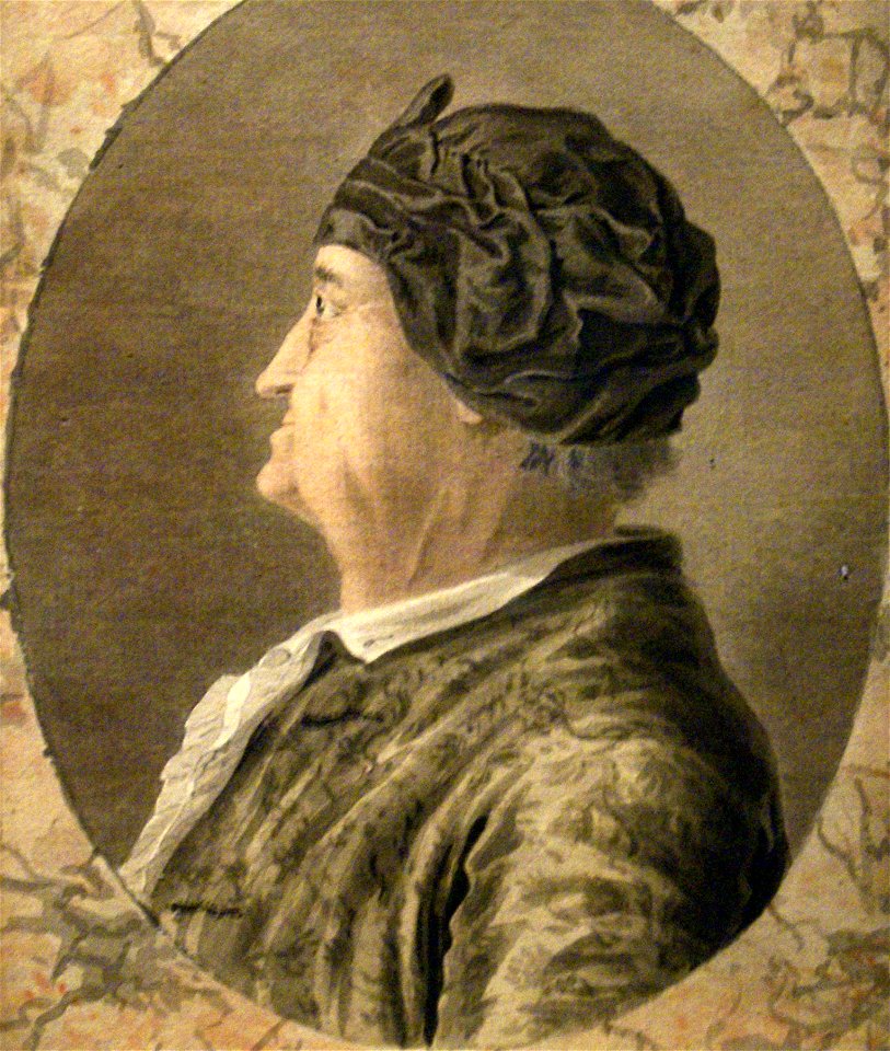 Haller portrait watercolour