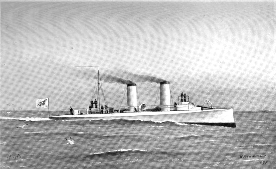 Hai Long class destroyer - Brassey's Naval Annual 1899