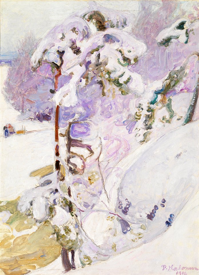 Halonen, Pekka - Early spring - Google Art Project