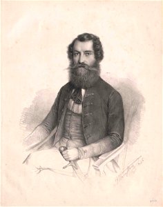 Hajnik Károly portréja (Marastoni Jakab, 1845)