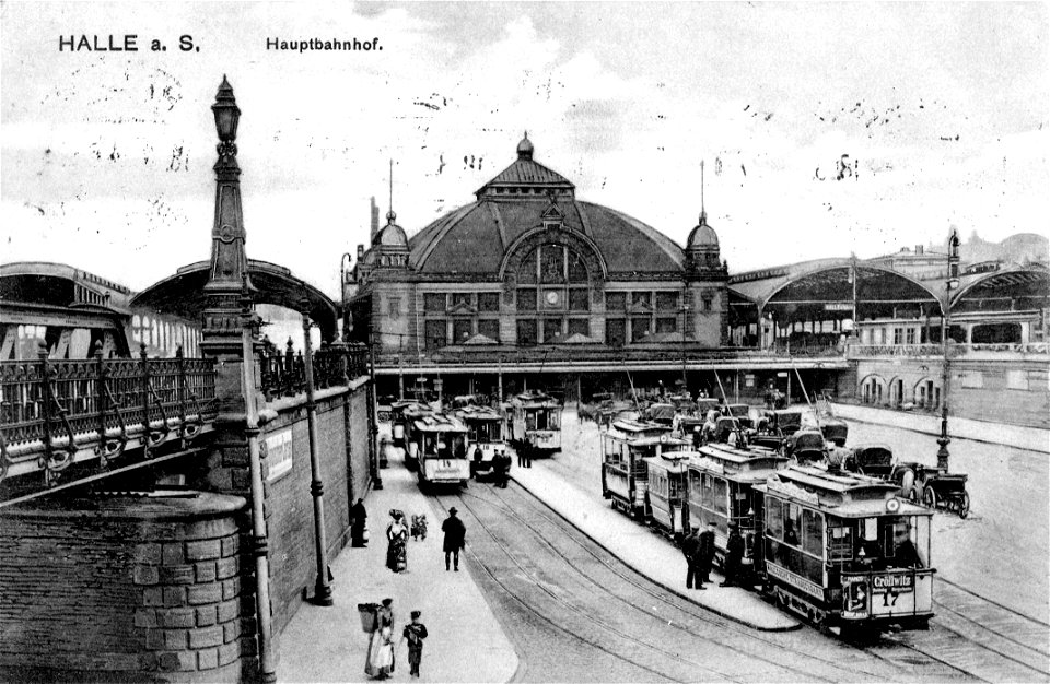 Halle (Salle) Hauptbahnhof