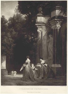 Hagn Italienische Gartenscene