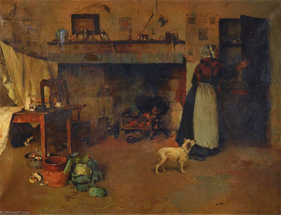 Old Mother Hubbard by Frederick Hall