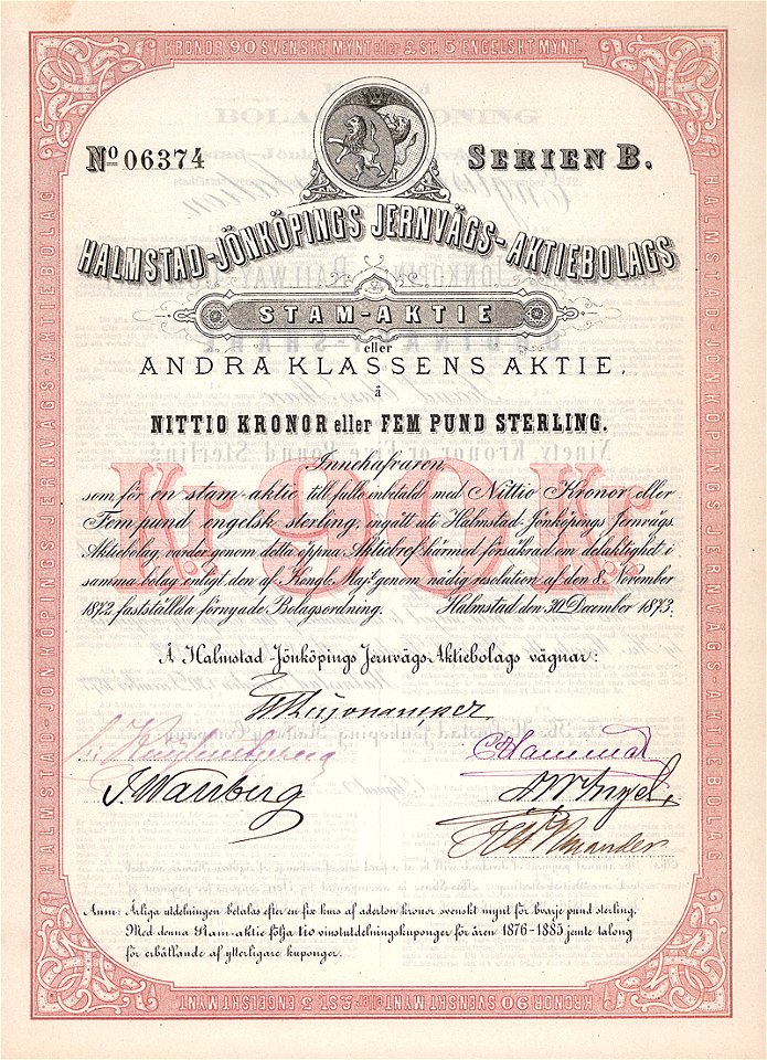 Halmstad–Jönköpings 1873