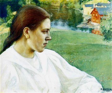Halonen, Tyttö rannalla