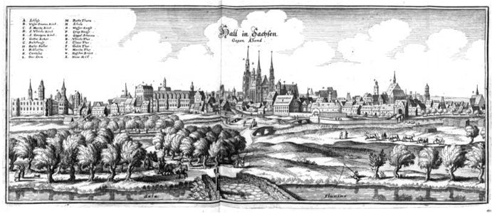Hall in Sachsen (Merian) 4