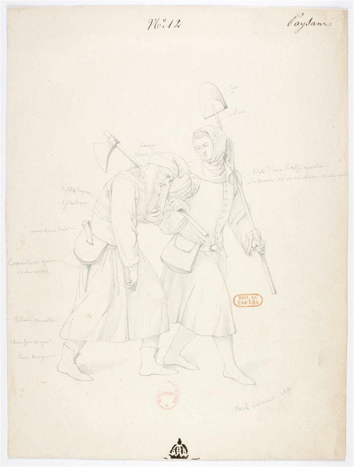 Halévy - Guido et Ginevra - Paul Lormier, 1837-1838 - 12. Paysans