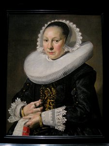 Portrait of a Woman by Frans Hals. Free illustration for personal and commercial use.