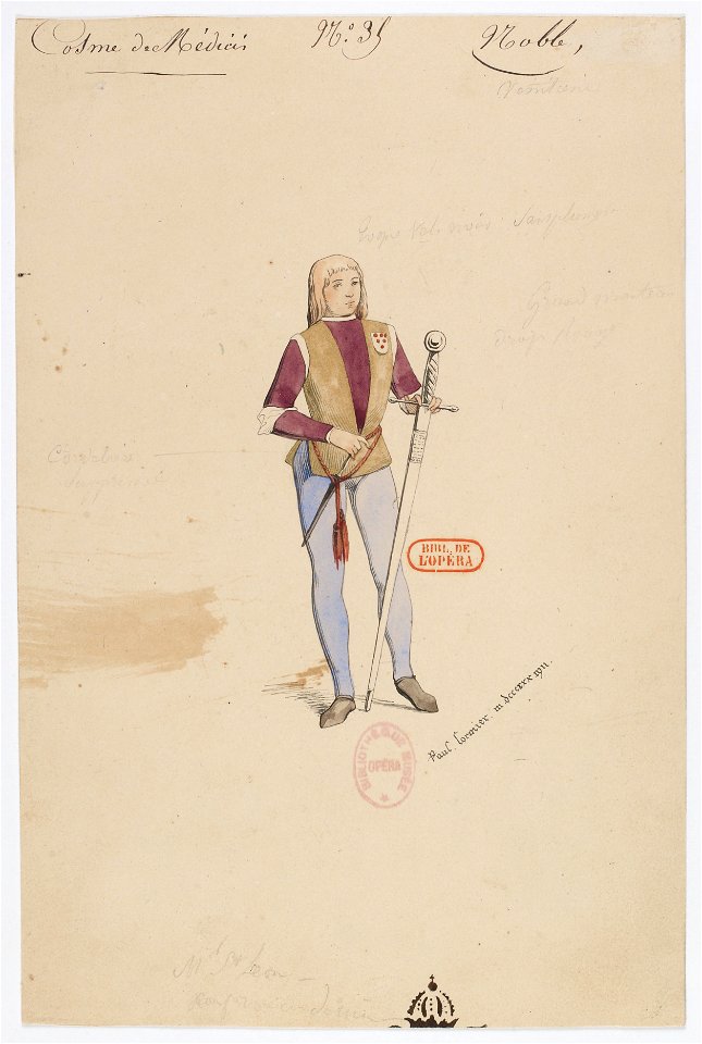 Halévy - Guido et Ginevra - Paul Lormier, 1837-1838 - 35. Noble vénitien