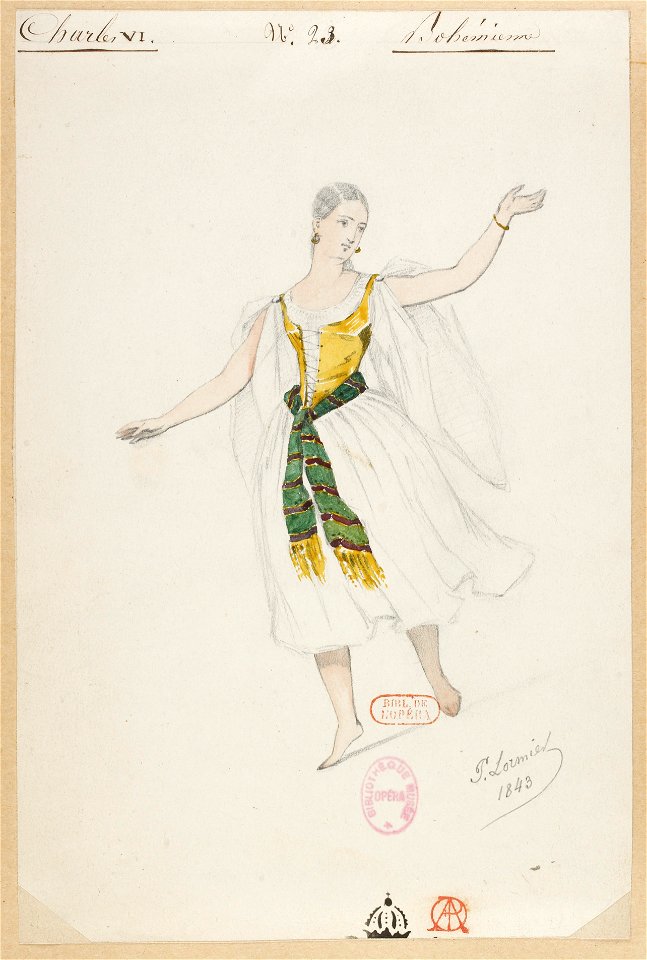 Halévy - Charles VI - Paul Lormier 1842-1843 - 23. Bohémienne