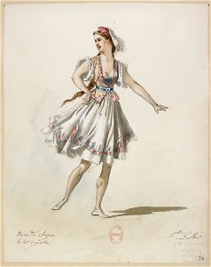 Halévy - La reine de Chypre - Eugène Lacoste, 1876-1877 - 30. Ballet chypriote. Mlles Pallier, Merante, Lany, Mercedes et al
