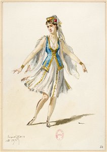 Halévy - La reine de Chypre - Eugène Lacoste, 1876-1877 - 50. (Costume)