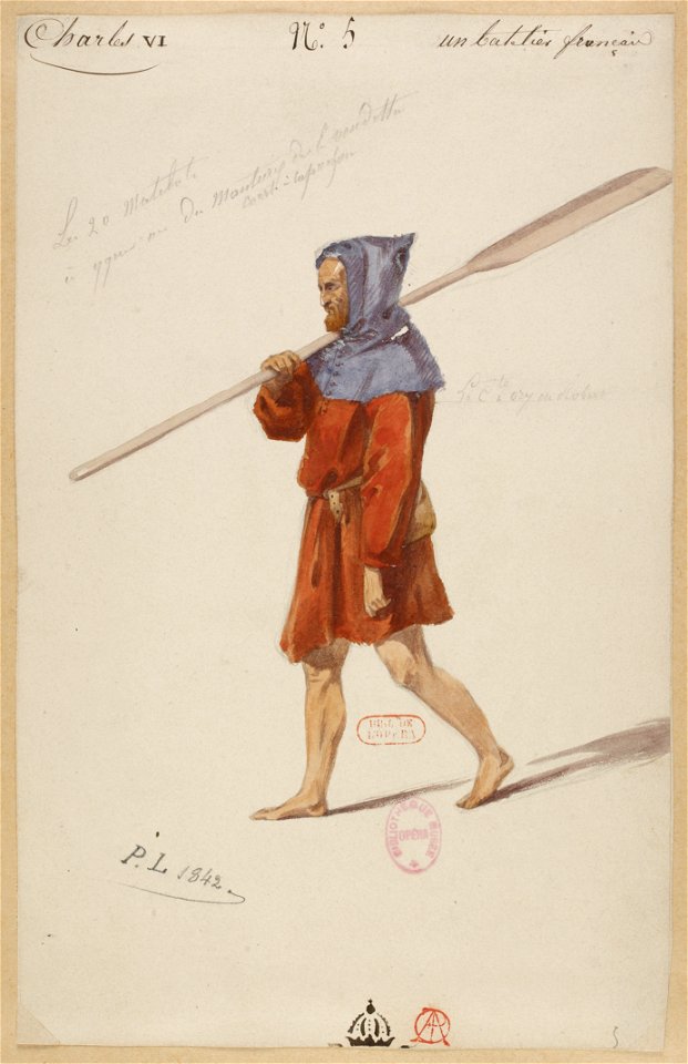 Halévy - Charles VI - Paul Lormier 1842-1843 - 05. Un batelier français