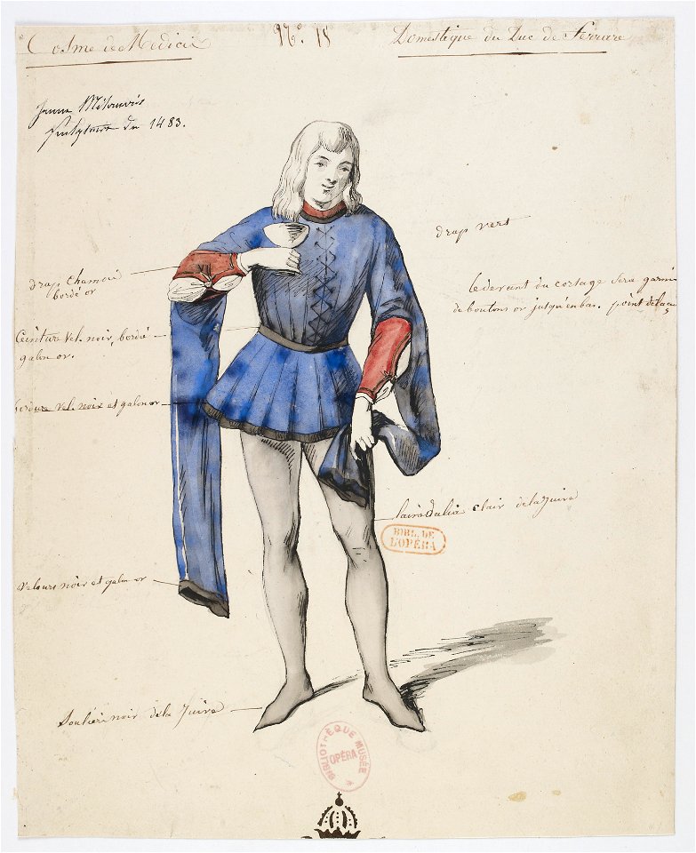 Halévy - Guido et Ginevra - Paul Lormier, 1837-1838 - 18. Domestique du duc de Ferrare