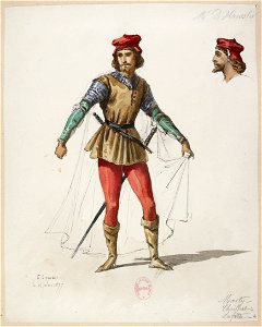 Halévy - La reine de Chypre - Eugène Lacoste, 1876-1877 - 04. Marty. Thuillart. Lafitte
