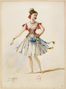 Halévy - La reine de Chypre - Eugène Lacoste, 1876-1877 - 52. (Costume)