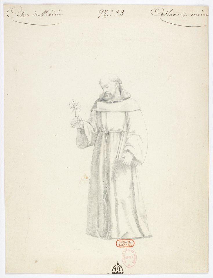 Halévy - Guido et Ginevra - Paul Lormier, 1837-1838 - 33. Moine