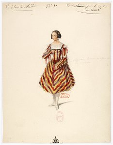 Halévy - Guido et Ginevra - Paul Lormier, 1837-1838 - 31. Costume pour la danse