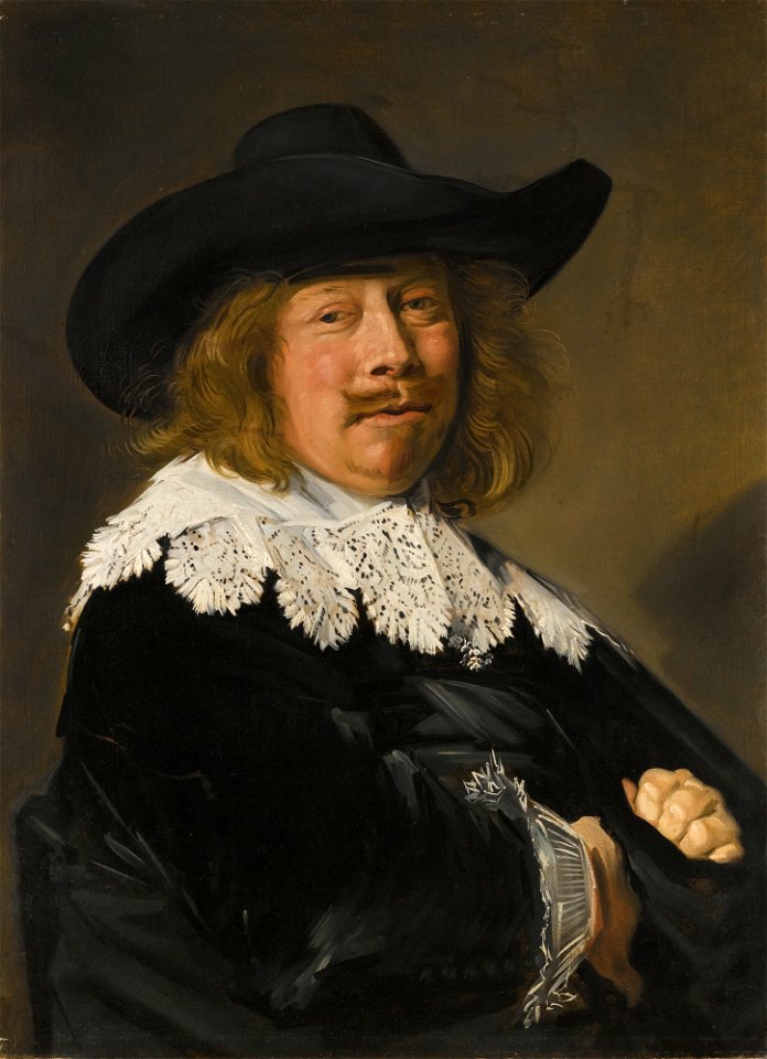 Frans Hals - Portret van een Heer, half-lengte