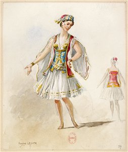 Halévy - La reine de Chypre - Eugène Lacoste, 1876-1877 - 39. (Costume)