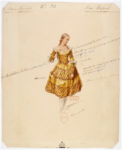 Halévy - Guido et Ginevra - Paul Lormier, 1837-1838 - 30. Mme Dupont, -danse-
