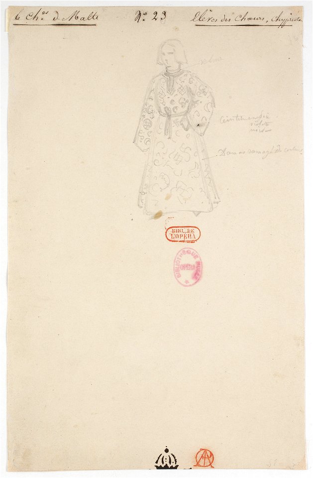 Halévy - La reine de Chypre - Paul Lormier, 1837-1841 - 23. Chypriotes, élèves des choeurs