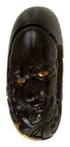 Hamano Shôzui - Kashira with the Face of a Man - Walters 511137