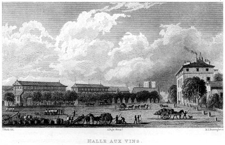 Halle aux Vins, 1831