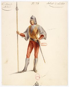 Halévy - Guido et Ginevra - Paul Lormier, 1837-1838 - 34. Soldat de Médicis