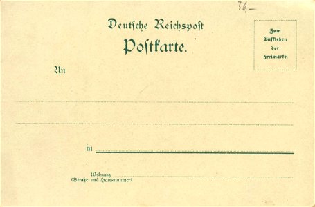 Hamburg, Hamburg - Postamt (back) (Zeno Ansichtskarten)