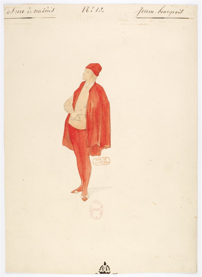 Halévy - Guido et Ginevra - Paul Lormier, 1837-1838 - 13. Jeune bourgeois