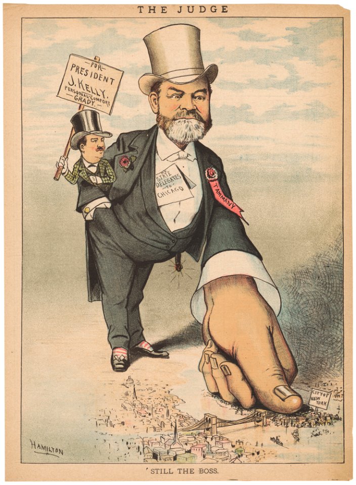 Hamilton, Grant Hamilton Still the Boss 1884, Cornell CUL PJM 1089 01