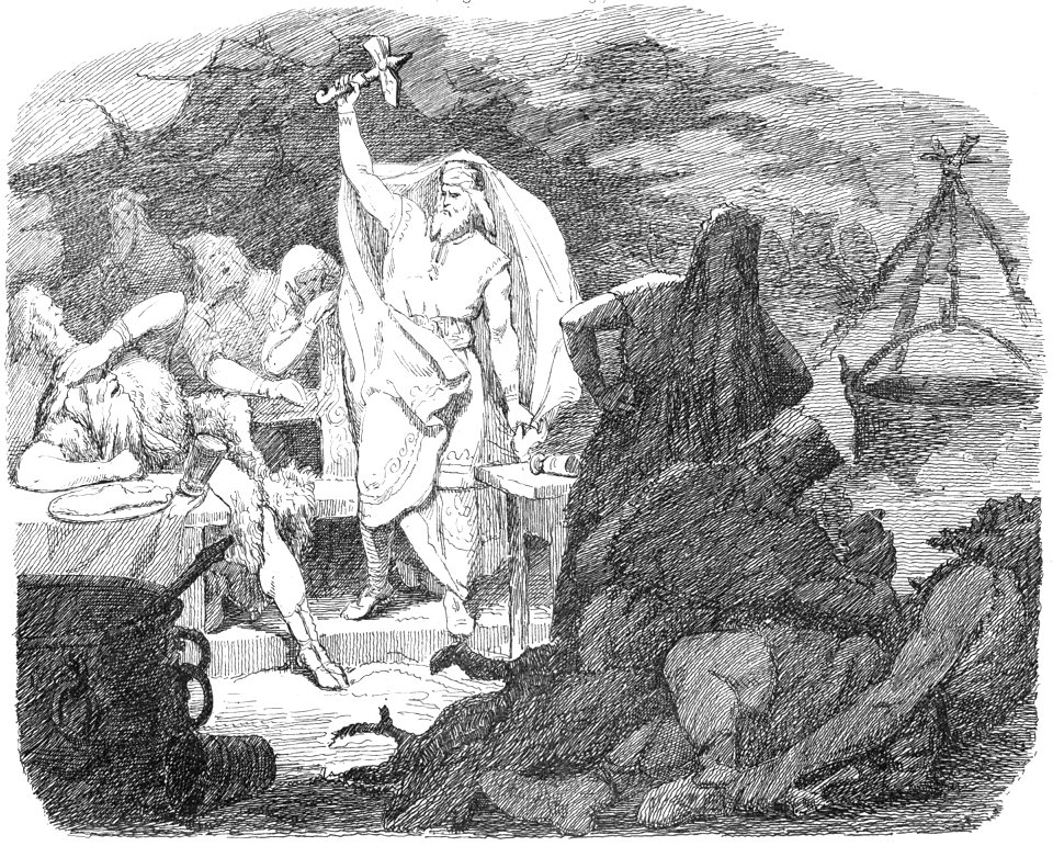 Hammar-hämtningen III. Thor återfår hammaren
