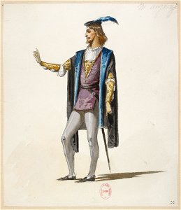 Halévy - La reine de Chypre - Eugène Lacoste, 1876-1877 - 33. M. Auguez